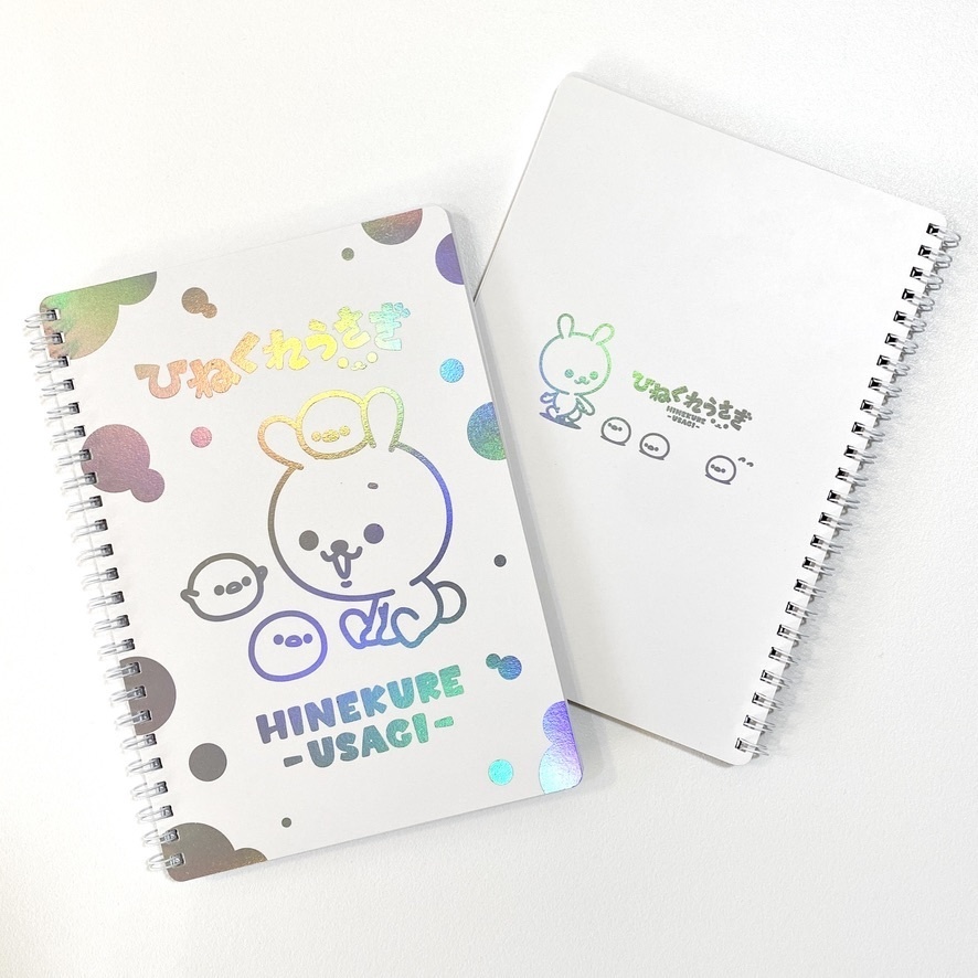 ひねくれうさぎA5リングノート（ホログラム）