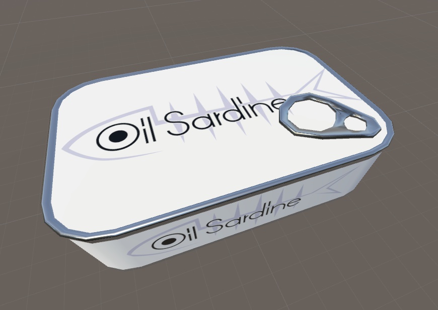Oil Sardine Can