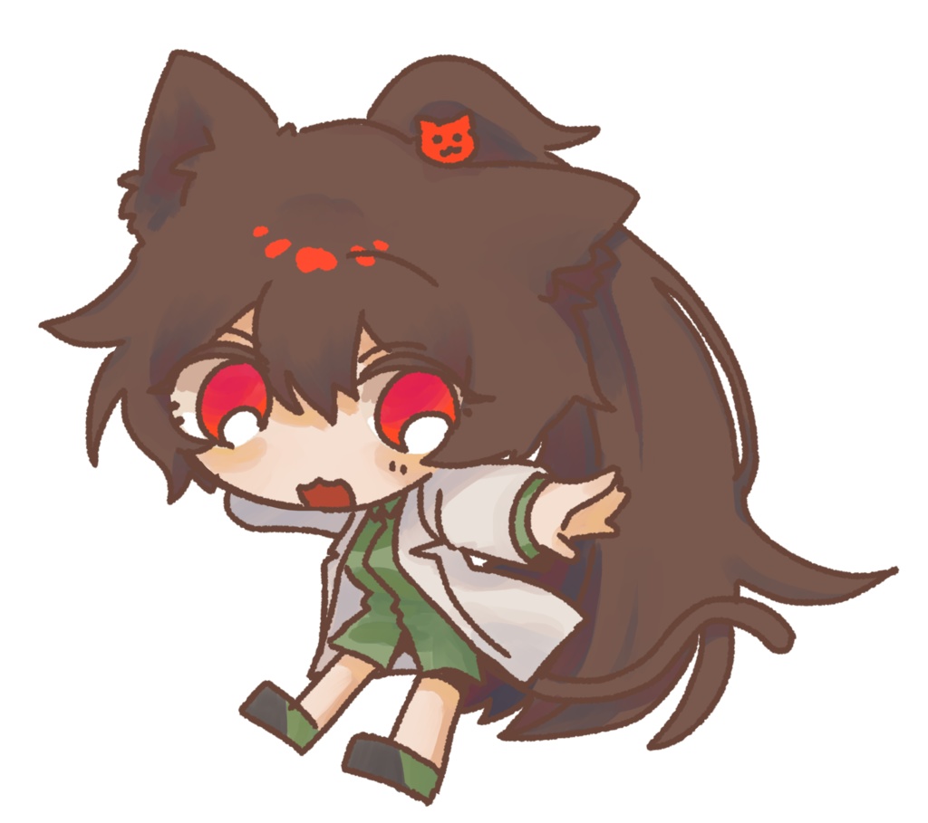 ABCねこちゃんアクリルキーホルダー