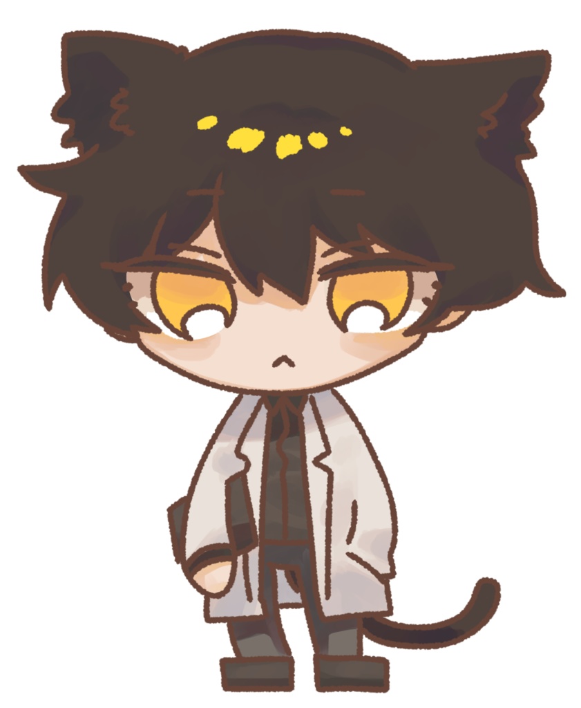 ABCねこちゃんアクリルキーホルダー