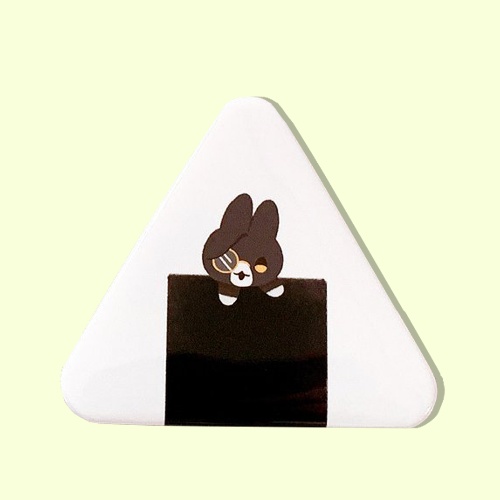 うさぎ探偵おむすび缶バッジ【非公式】