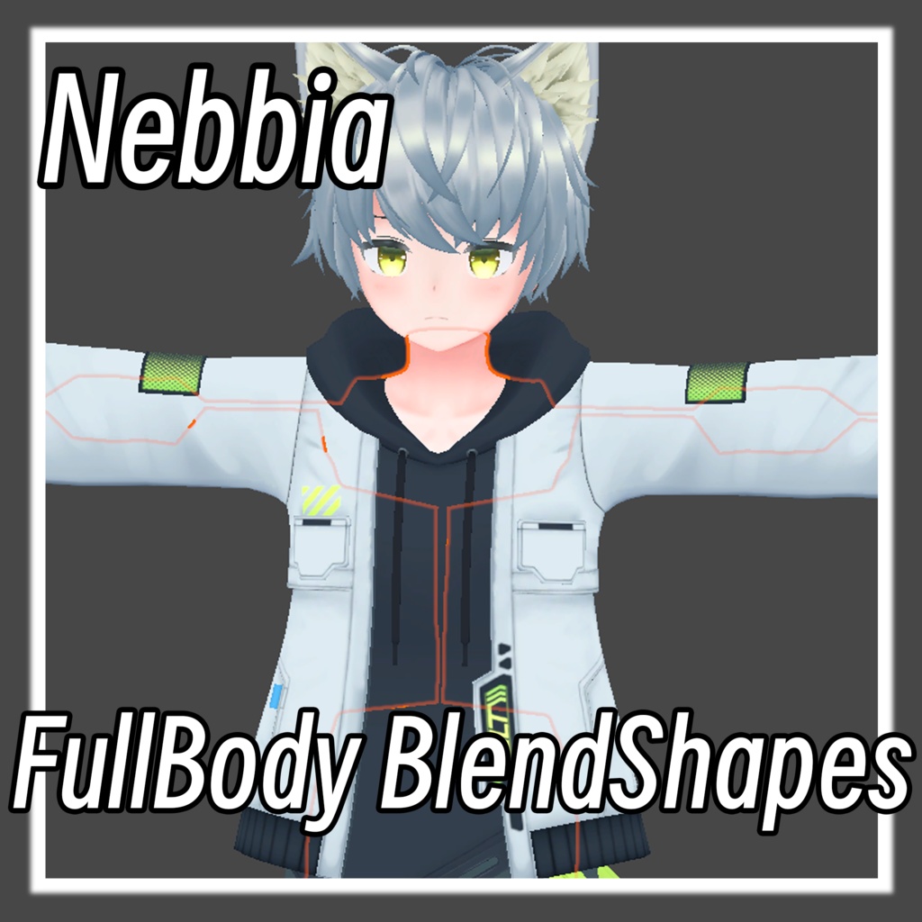 【ネビア/Nebbia】Fullbody  BlendShapes Add