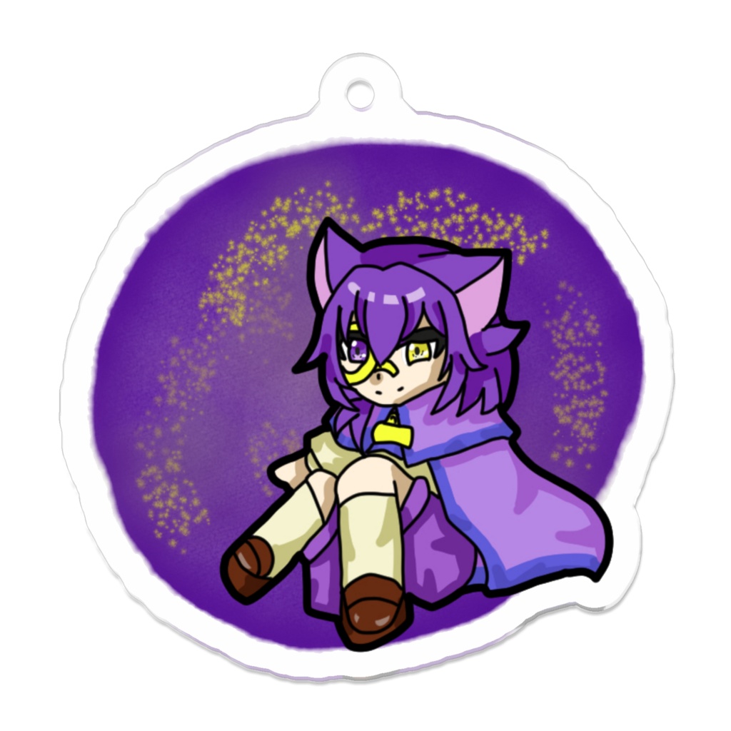 星猫まめさぶアクキー