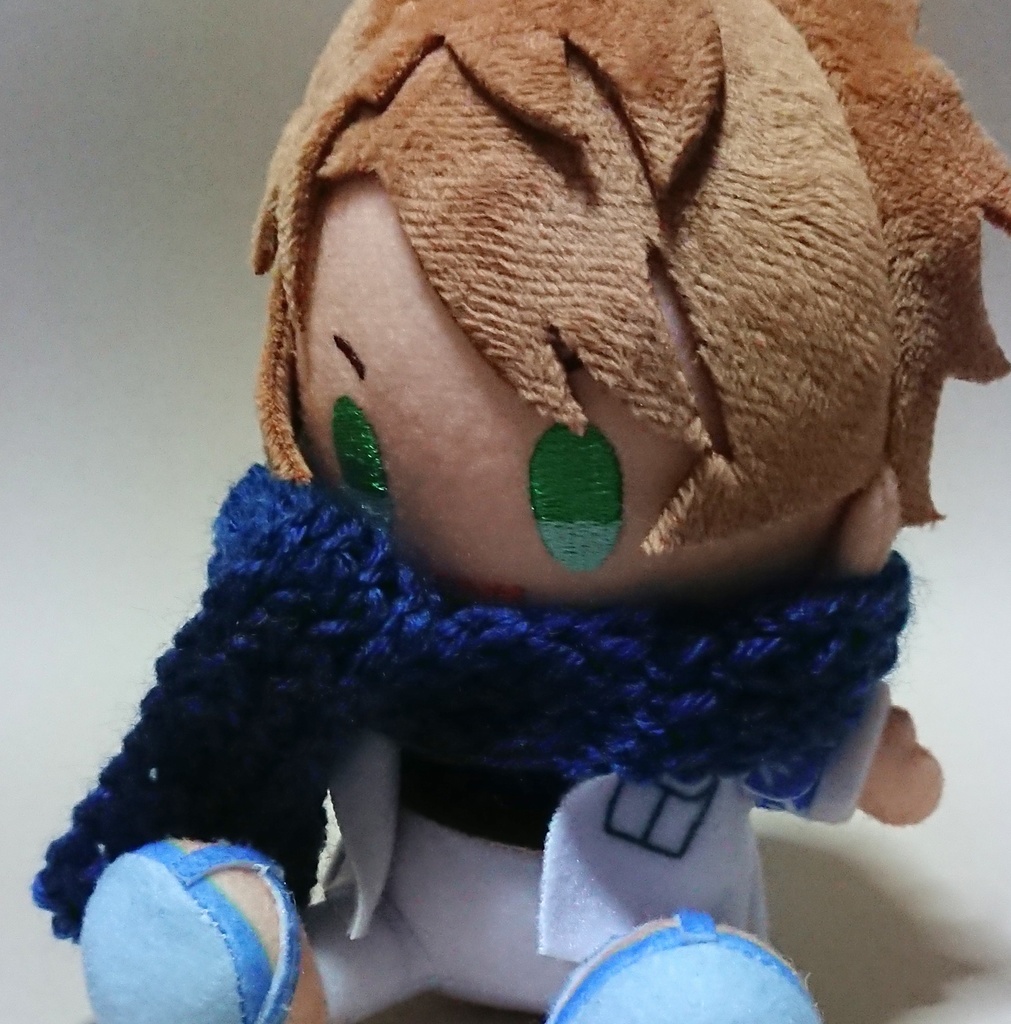 ぬい用マフラー(青)