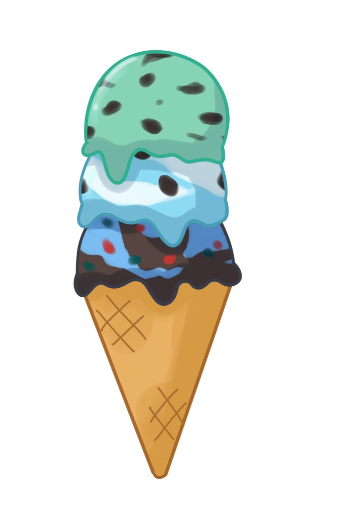 スプラトゥーンアイスフェス用素材