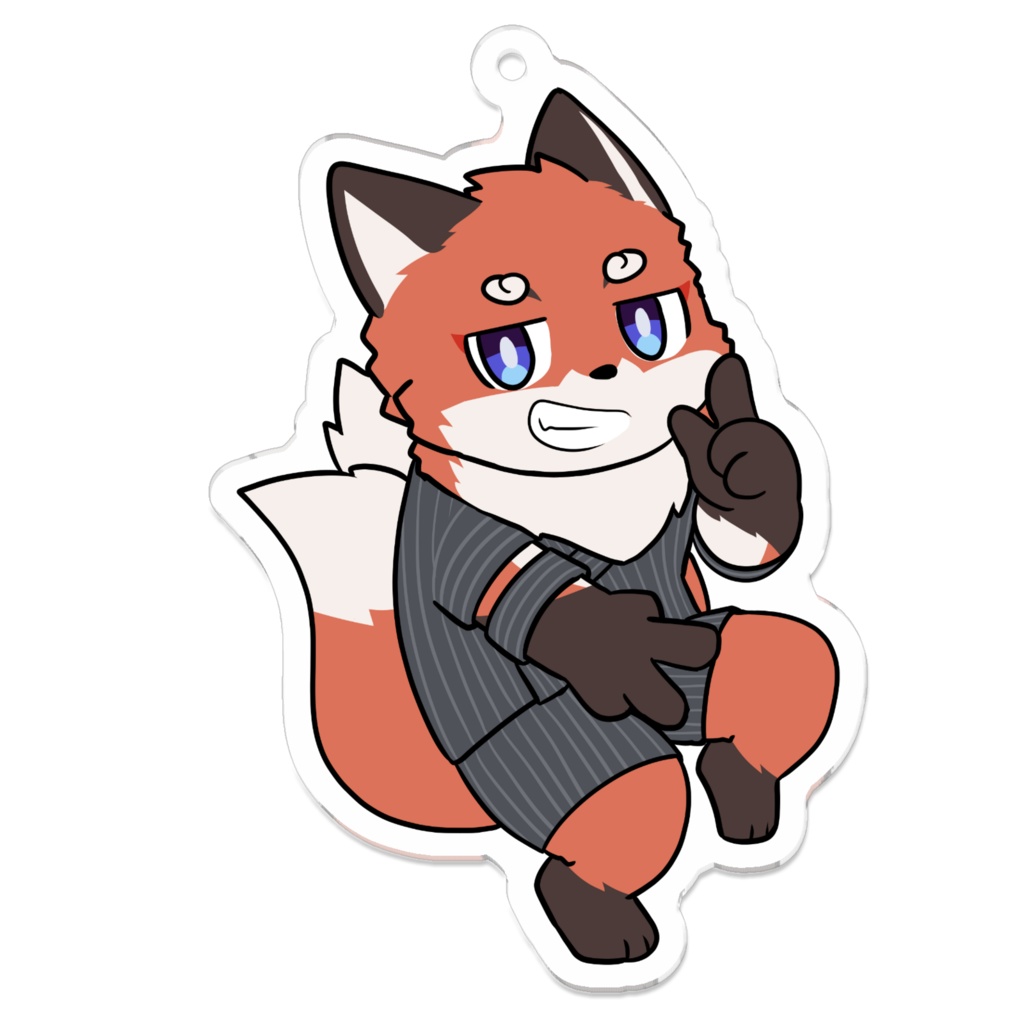 ２周年記念アクキー　イモンくんver,