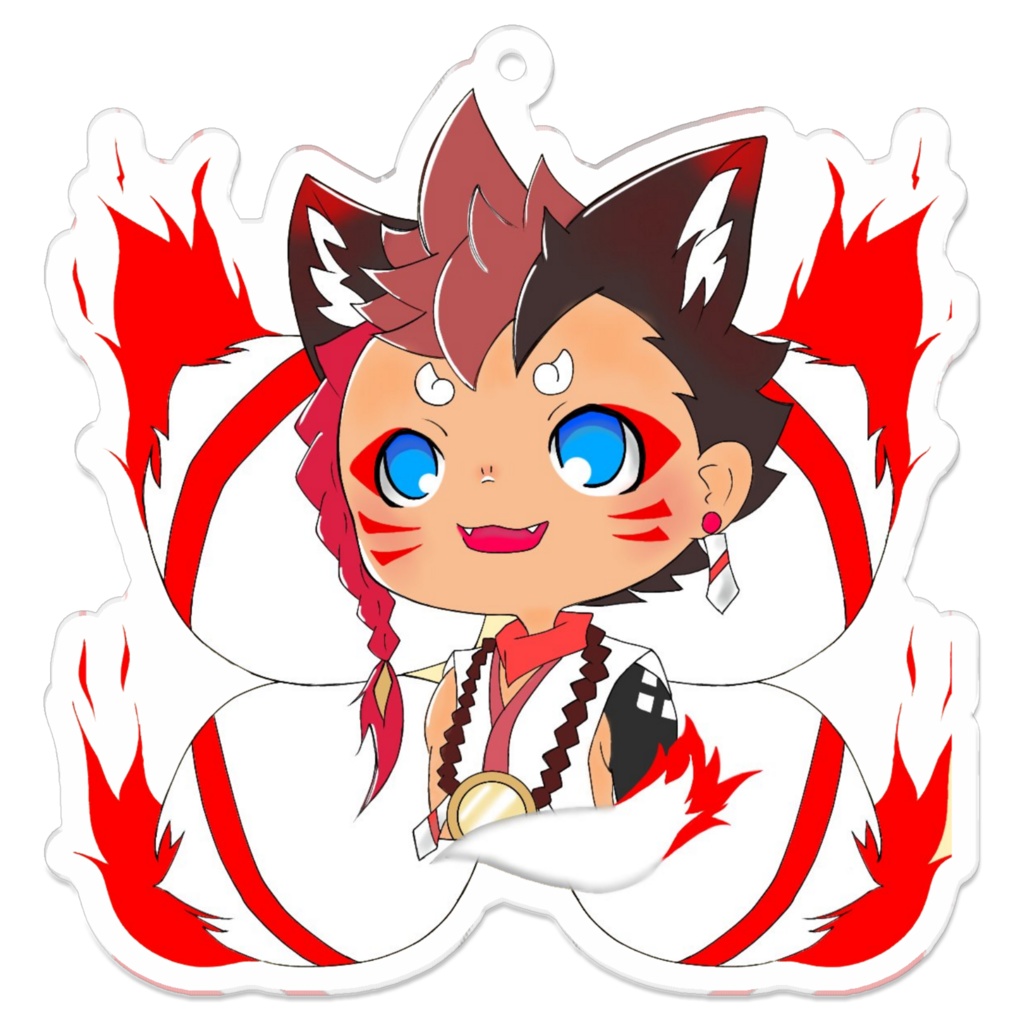 ２周年記念アクキー　いずもさんver,