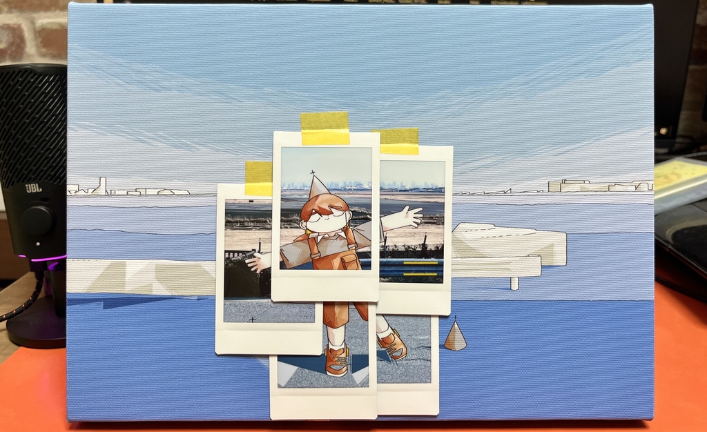 キャンバスプリント「空港」