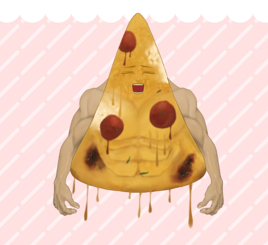 【Live2D】ピザマン【配信利用OK！】
