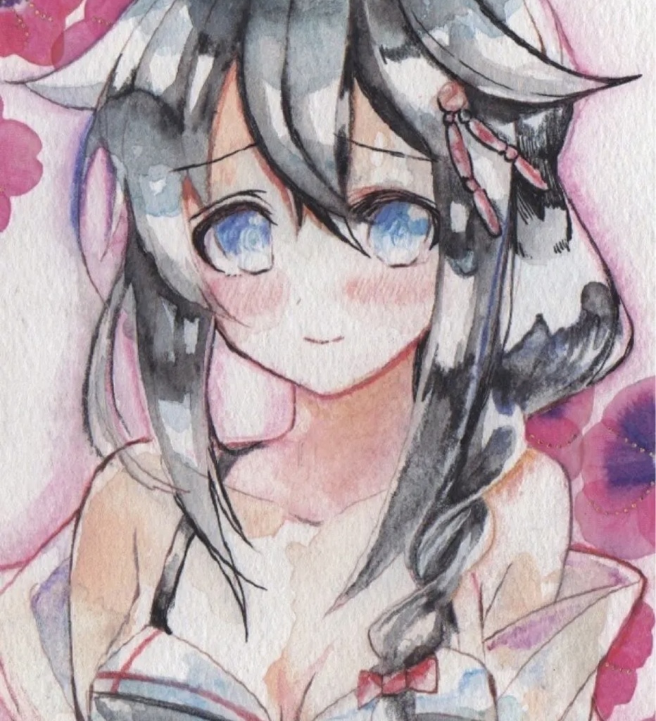 艦これイラスト色紙 時雨 幻想ドルチェ Booth