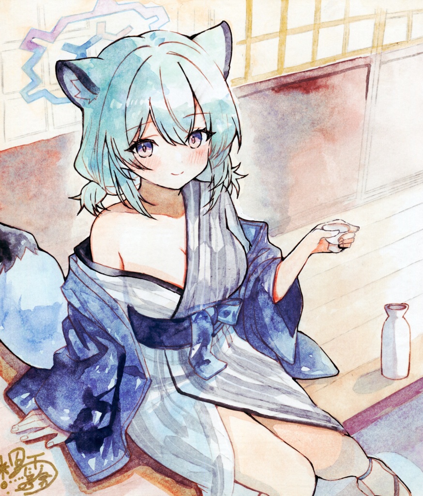 リクエスト色紙(中サイズ)