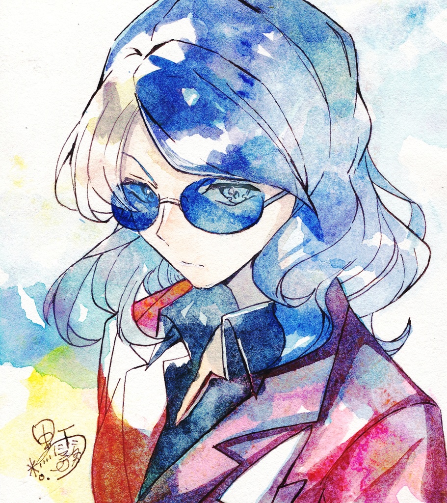 イラスト色紙 ゴヨウ