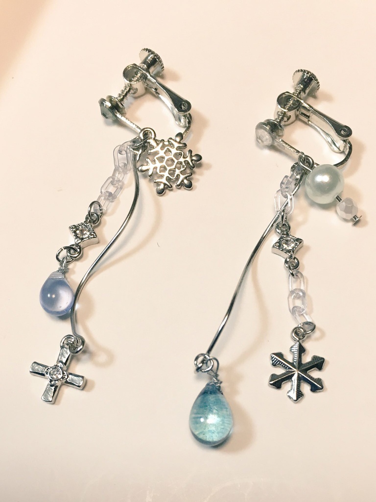 【受注生産】グレジュビイメージピアス･イヤリング
