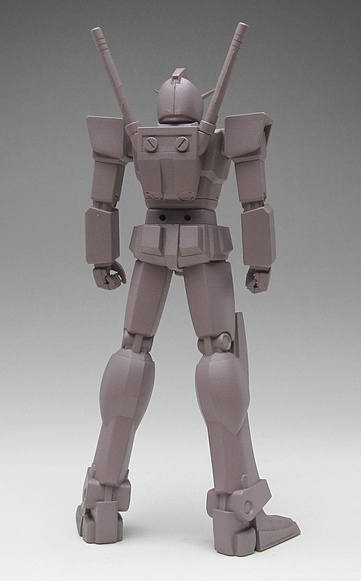 ファーストガンダム像Ver1.3a(胴短タイプ)、頭長150mmモデル、3Dプリント用stlデータ