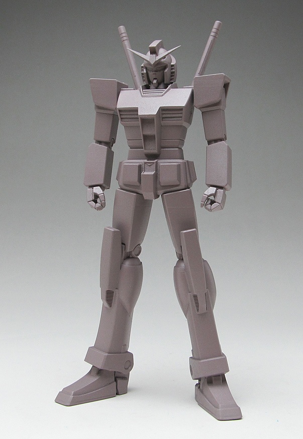 ファーストガンダム像Ver1.3b(胴長タイプ）、頭長150mmモデル、3Dプリント用stlデータ