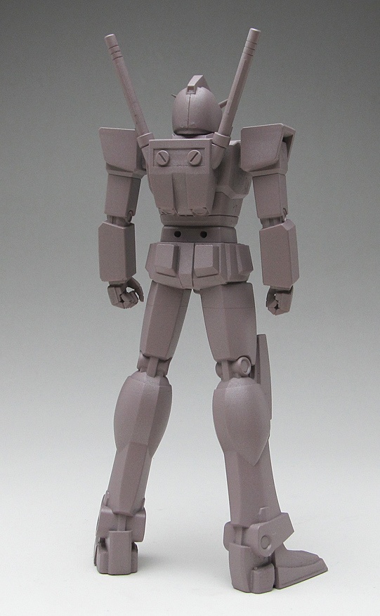 ファーストガンダム像Ver1.3b(胴長タイプ)、頭長150mmモデル、3Dプリント用stlデータ