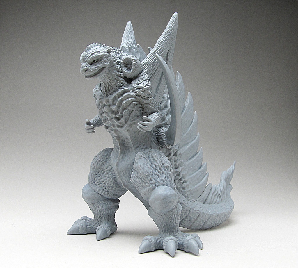 デリシャスゴジラ頭長115mmモデル