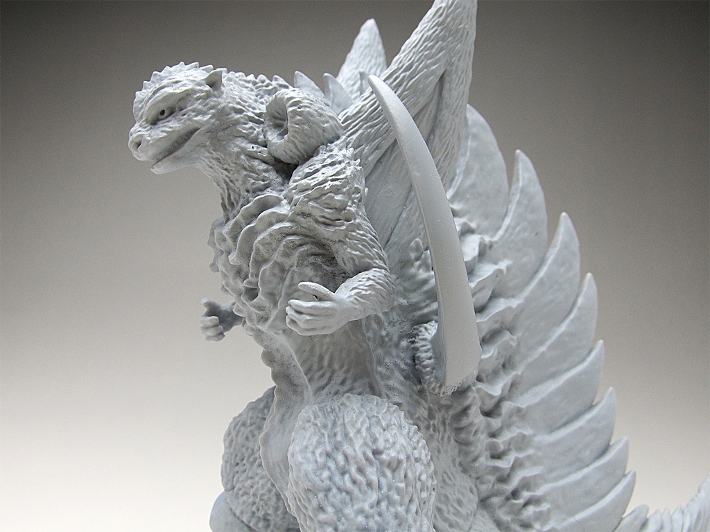 デリシャスゴジラ頭長115mmモデル