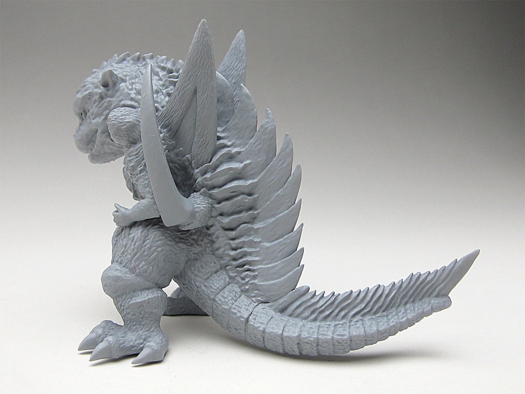 デリシャスゴジラSDタイプ頭長60mmモデル