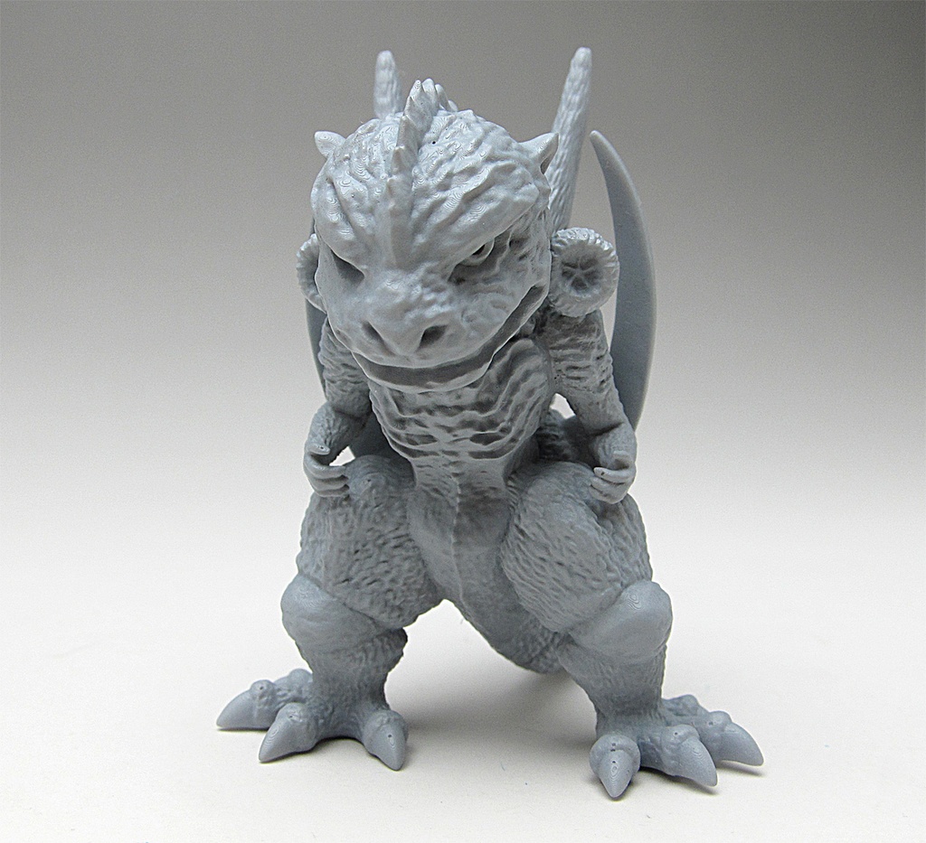 デリシャスゴジラSDタイプ頭長60mmモデル