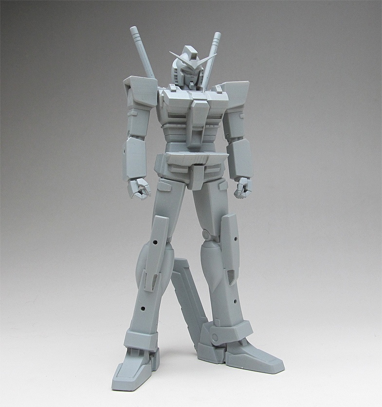 デリシャスガンダムタイプB本体、3Dプリント用stlデータ