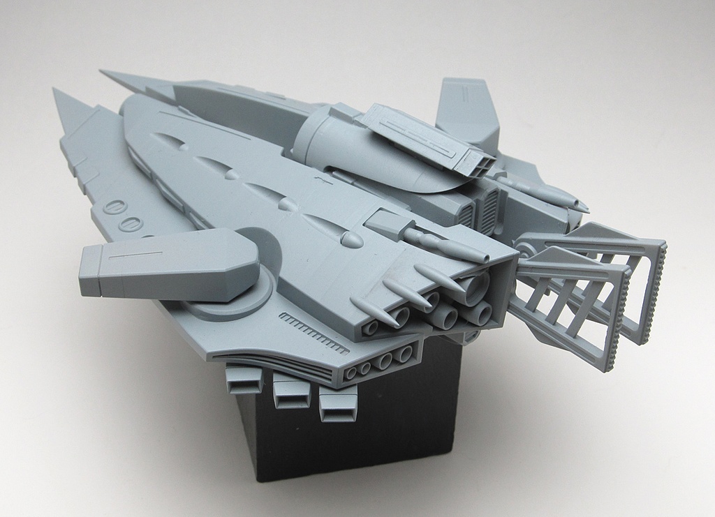 ファーストガンダム用ビグロブースターVer0.8、3Dプリント用stlデータ