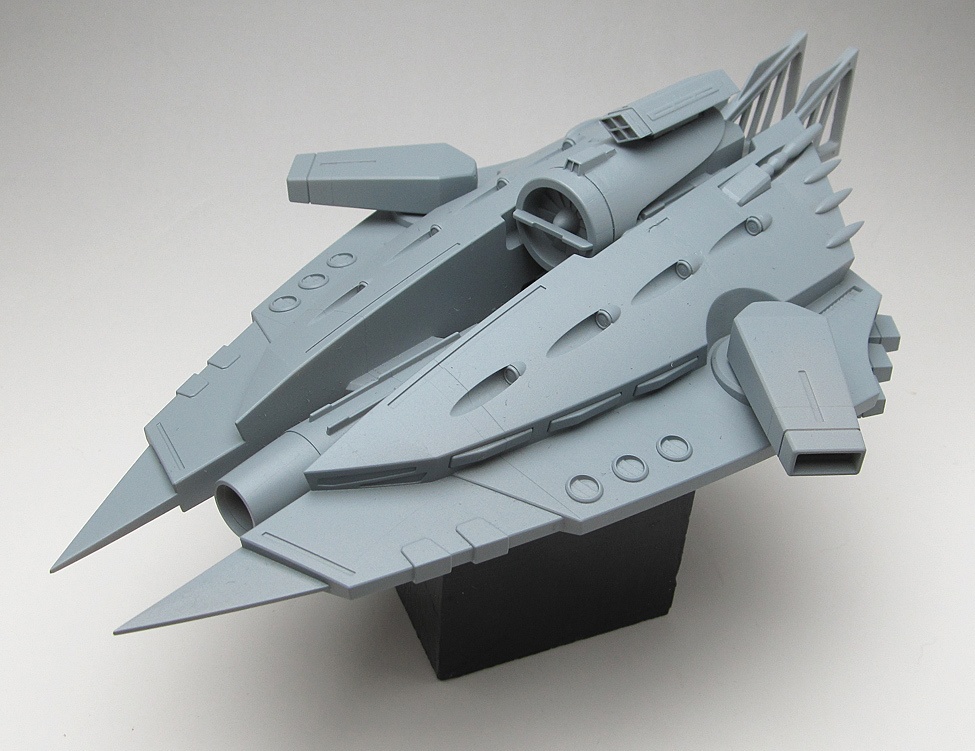 ファーストガンダム用ビグロブースターVer0.8、3Dプリント用stlデータ