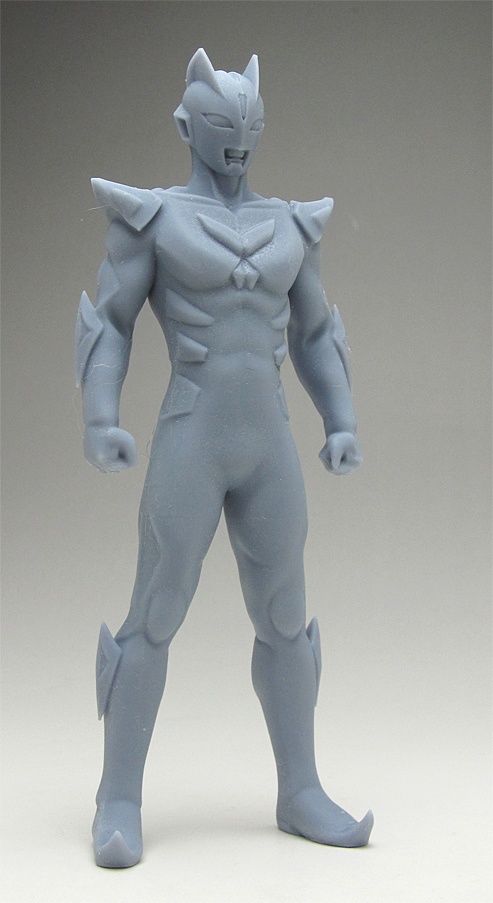 オリジナルウルトラマン像A 頭身150ミリ、3Dプリント用stlデータ（AI活用）