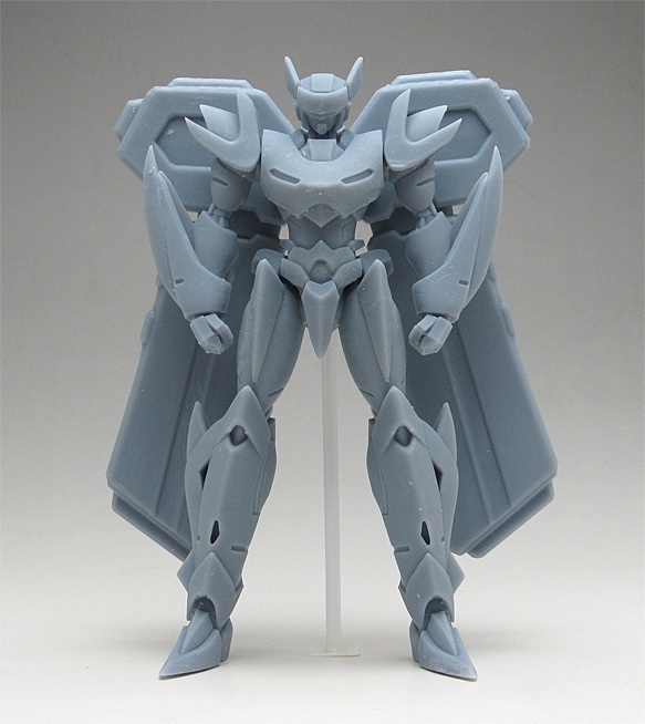 オリジナルロボ像Aバックパック付き 頭長120ミリ、3Dプリント用stlデータ、(AI活用)