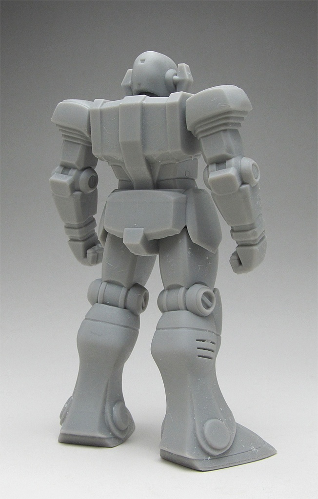 大河原準備稿ガンダム像 頭長120ミリ、3Dプリント用stlデータ(AI活用)