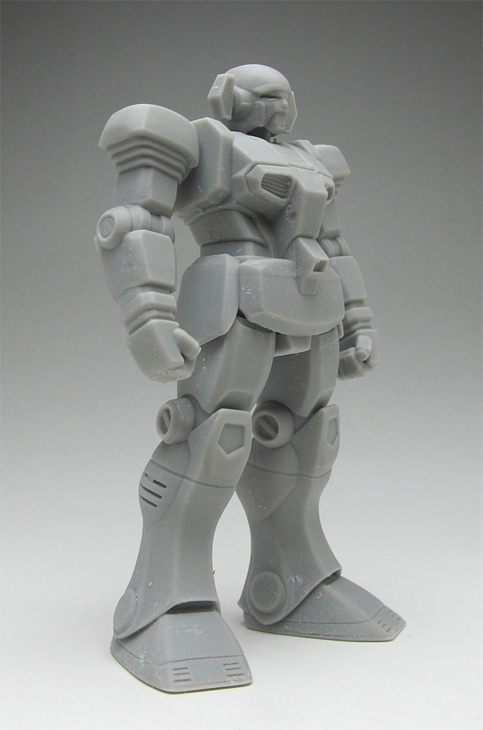 大河原準備稿ガンダム像 頭長120ミリ、3Dプリント用stlデータ(AI活用)