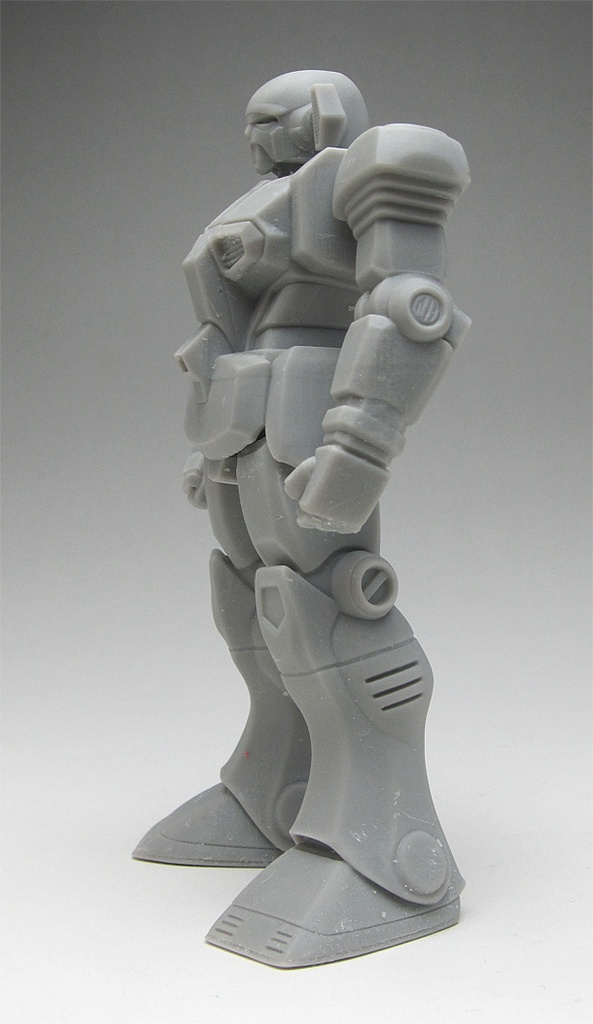 大河原準備稿ガンダム像 頭長120ミリ、3Dプリント用stlデータ(AI活用)