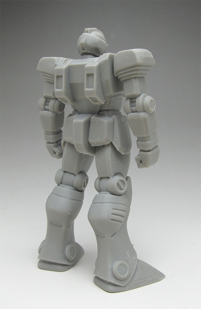 大河原準備稿ガンダムAIアレンジ版像 頭長120ミリ、3Dプリント用stlデータ(AI活用)