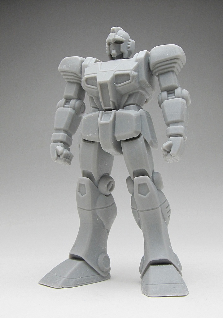 大河原準備稿ガンダムAIアレンジ版像 頭長120ミリ、3Dプリント用stlデータ(AI活用)