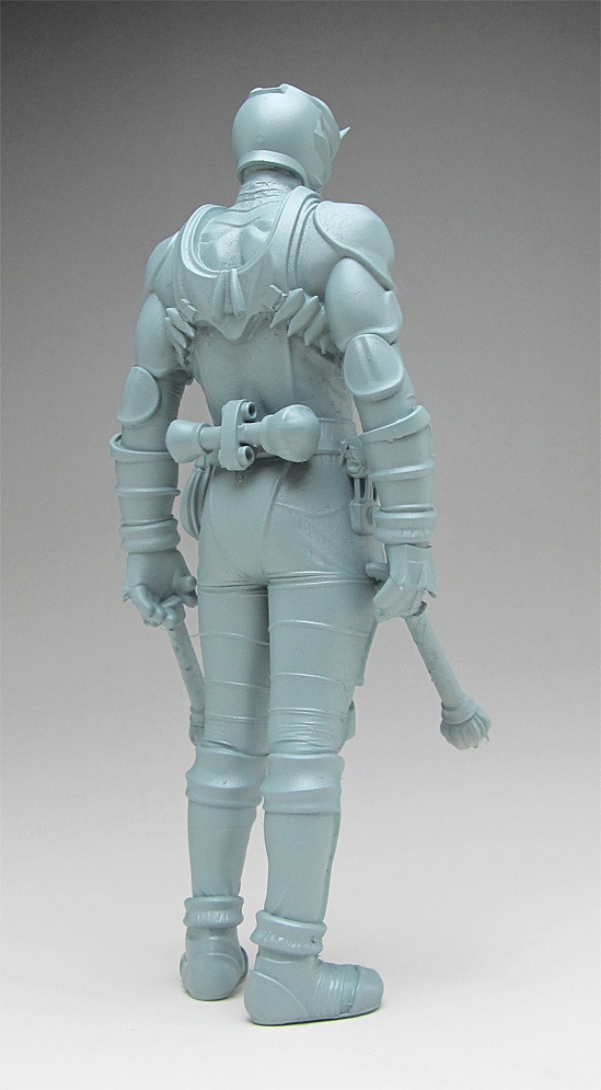 仮面ライダー響鬼像 頭長150ミリ、3Dプリント用stlデータ(AI活用)