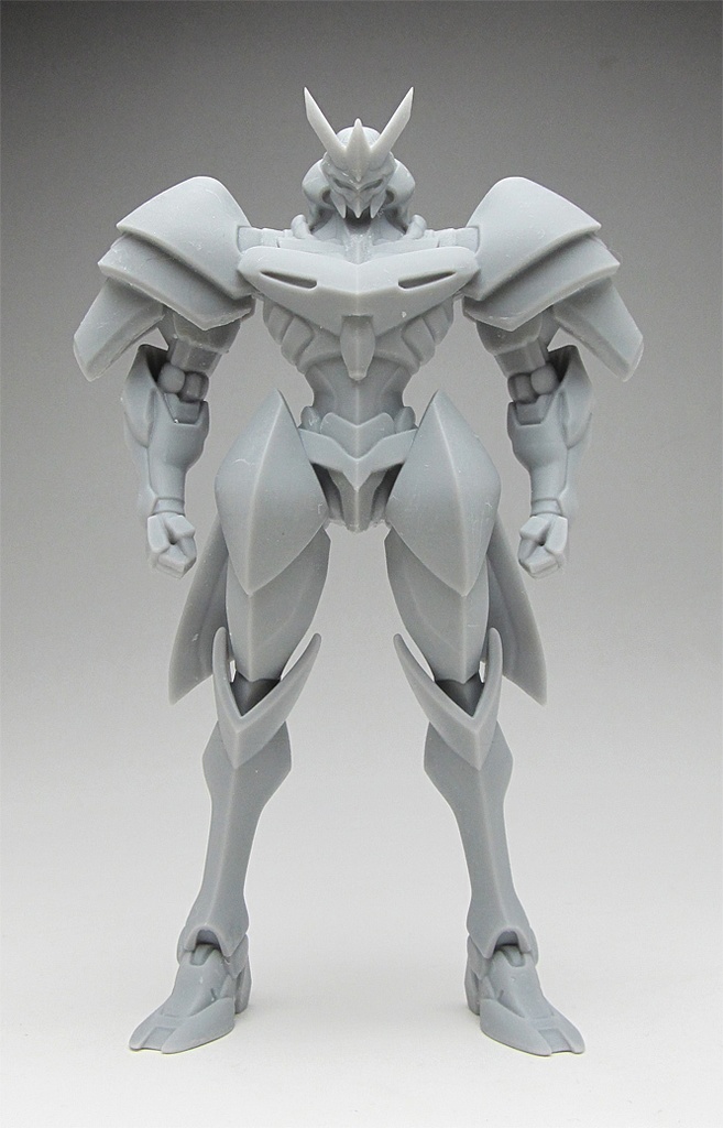 オリジナルロボ像B 頭長150ミリ、3Dプリント用stlデータ(AI活用)