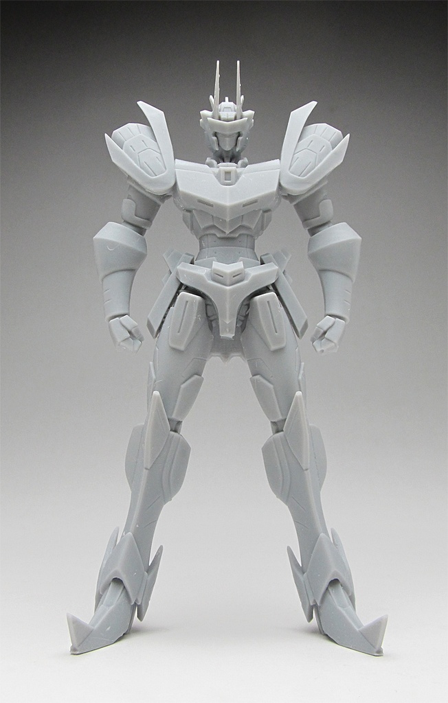 オリジナルロボ像C 頭長150ミリ、3Dプリント用stlデータ(AI活用)