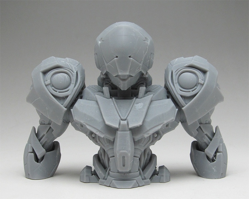 オリジナルロボバストアップ像C、70ミリモデル、3Dプリント用stlデータ、(AI活用)