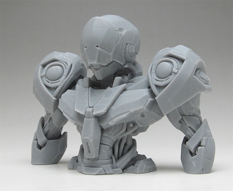 オリジナルロボバストアップ像C、70ミリモデル、3Dプリント用stlデータ、(AI活用)