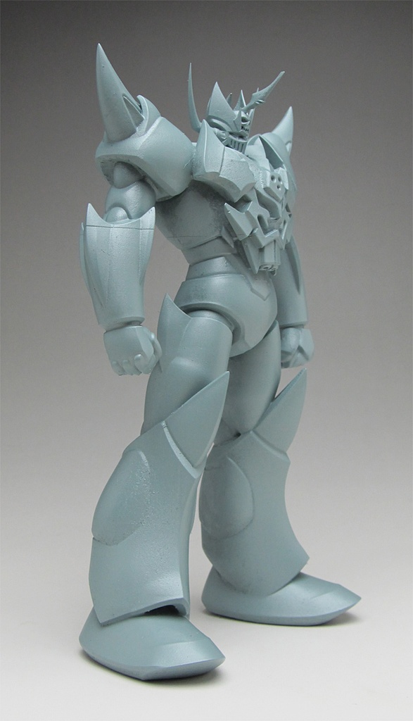 マジンカイザースカル像 頭長150ミリ、3Dプリント用stlデータ(AI活用)