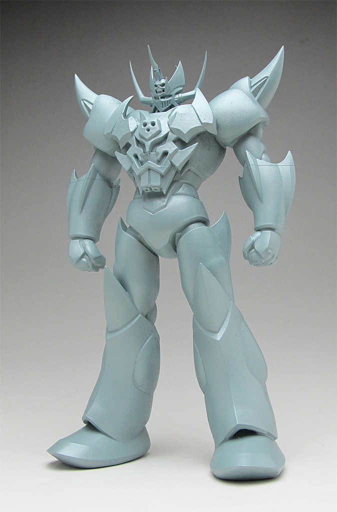 マジンカイザースカル像 頭長150ミリ、3Dプリント用stlデータ(AI活用)