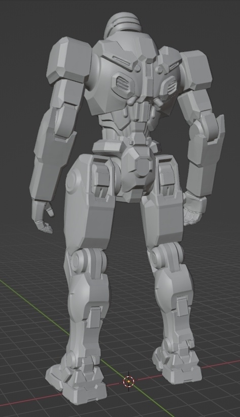 オリジナル 無人AIロボC 頭長150ミリ(AI活用)*プリント未確認データ*