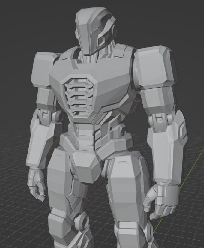 オリジナル 無人AIロボD 頭長150ミリ（AI活用）*プリント未確認データ*