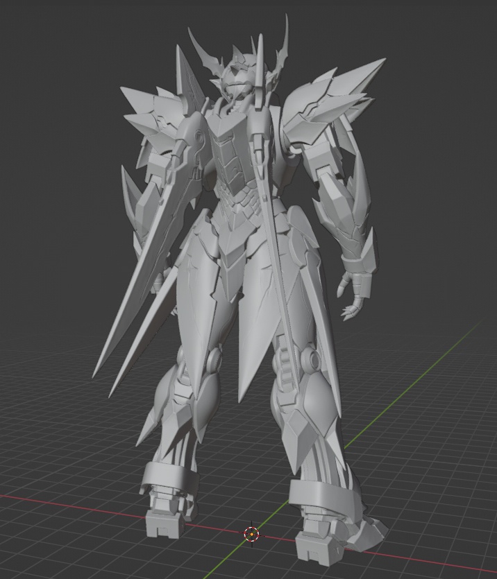 錆びた巨人と星の歌 アーティファクト ベルク・ヴァイゼ像 頭長150ミリ(AI活用)*プリント未確認データ*