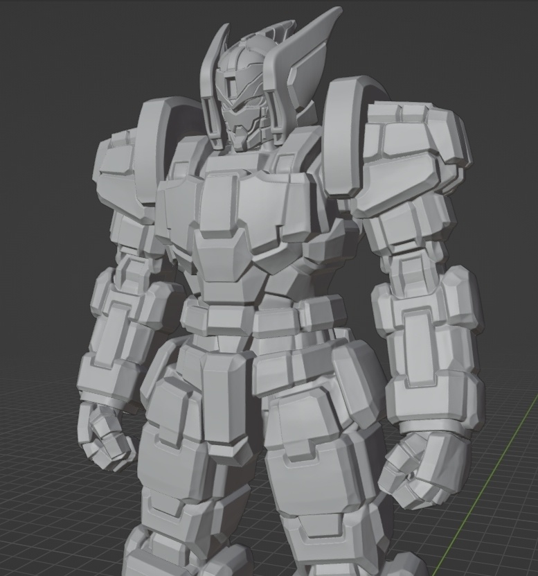 錆びた巨人と星の歌 アーティファクト ドグラ・ヴァンノーラ初期稿像 頭長150ミリ（AI活用）*プリント未確認データ*