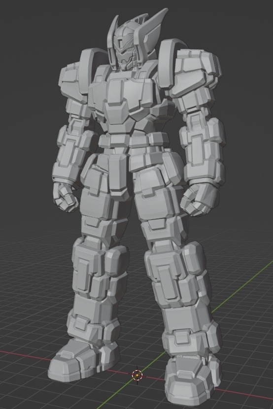 錆びた巨人と星の歌 アーティファクト ドグラ・ヴァンノーラ初期稿像 頭長150ミリ(AI活用)*プリント未確認データ*