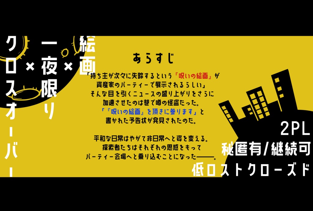 CoCシナリオ「眩惑の窓辺にて」