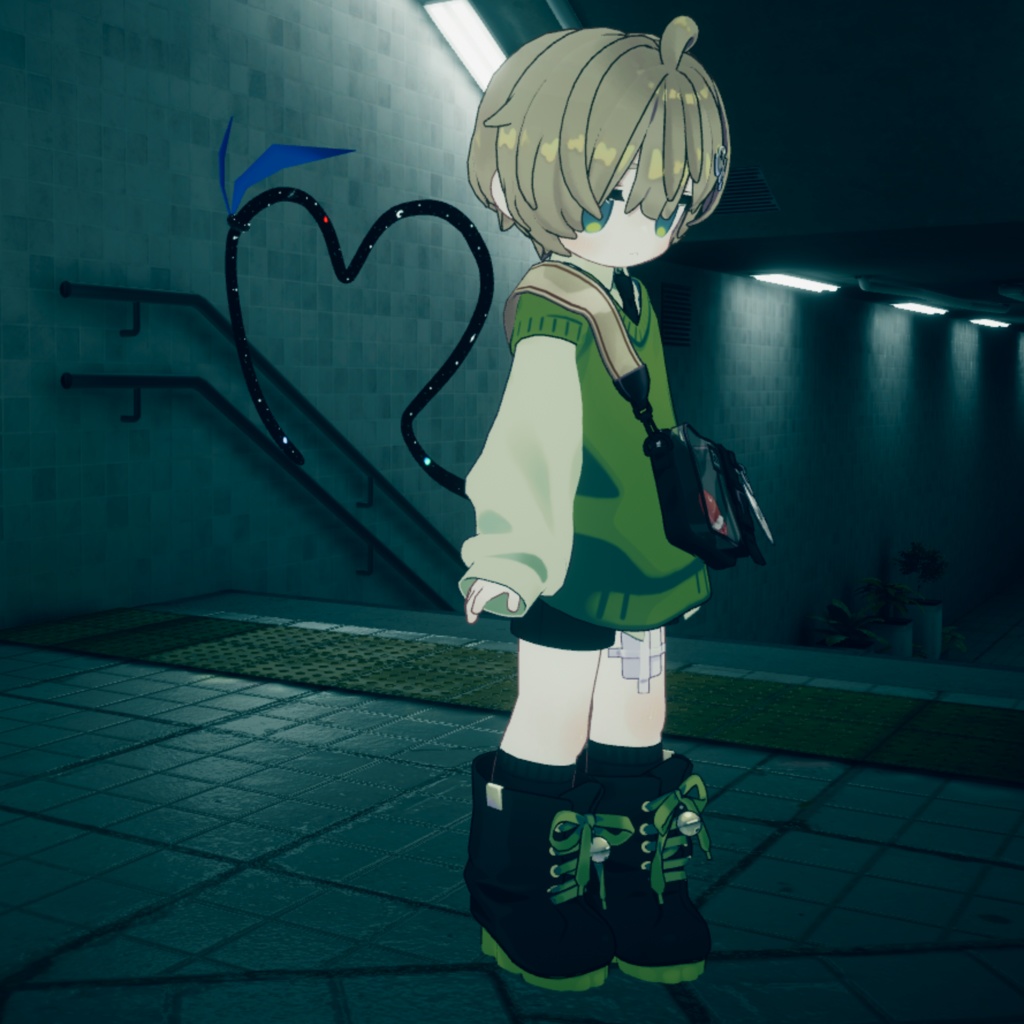 キュートなしっぽ