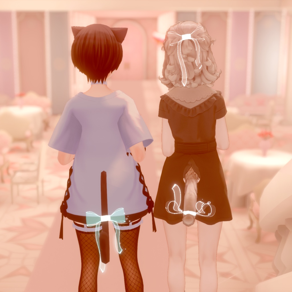 にゃんにゃんリボン