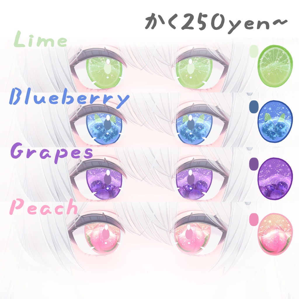 Fruits eyes for Lime